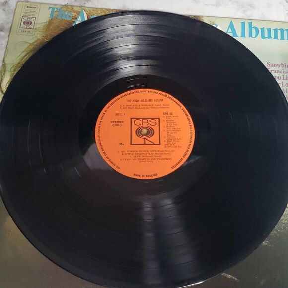 Andy Williams Vinyl Record - Picture 11 of 14